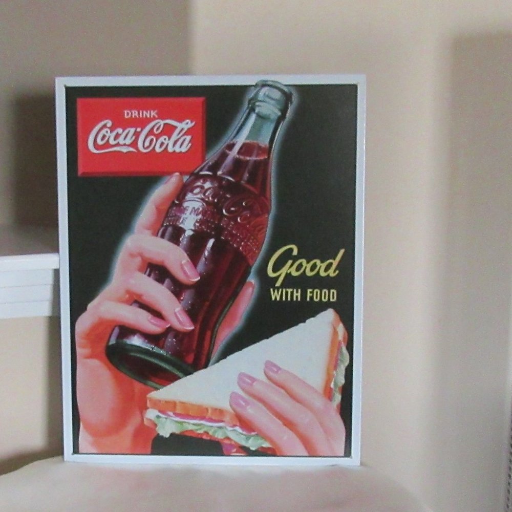 Coke Sign Metal Sign